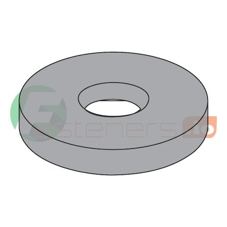 Newport Fasteners Flat Washer, For Screw Size 7/8" , Steel Plain Finish, 25 PK 116661